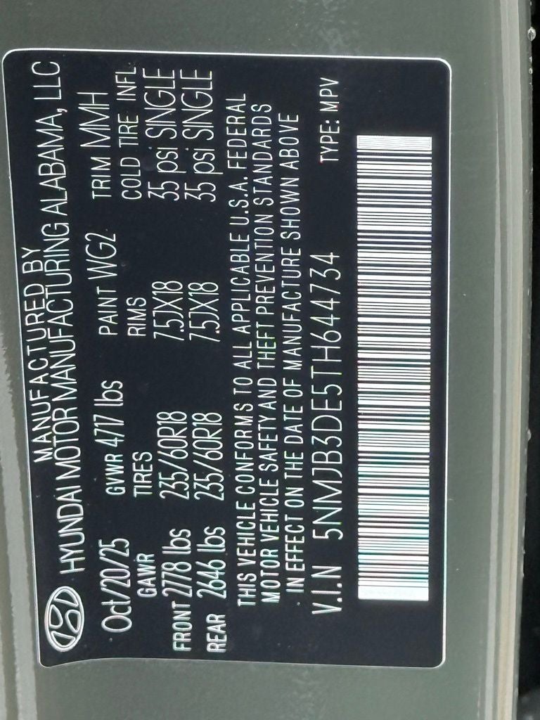 2026 Hyundai TUCSON SEL