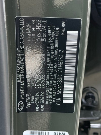 2026 Hyundai TUCSON SEL FWD