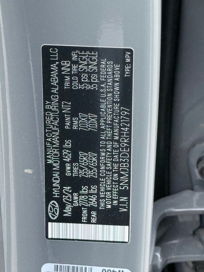 2024 Hyundai TUCSON SEL