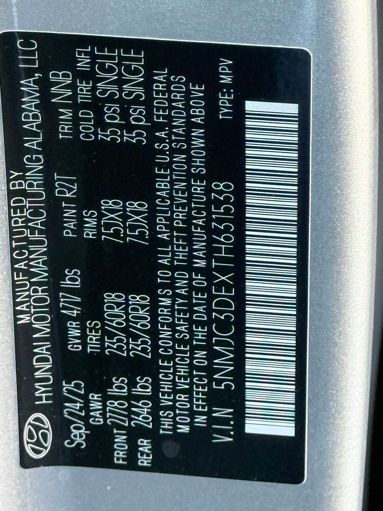 2026 Hyundai TUCSON SEL Premium FWD