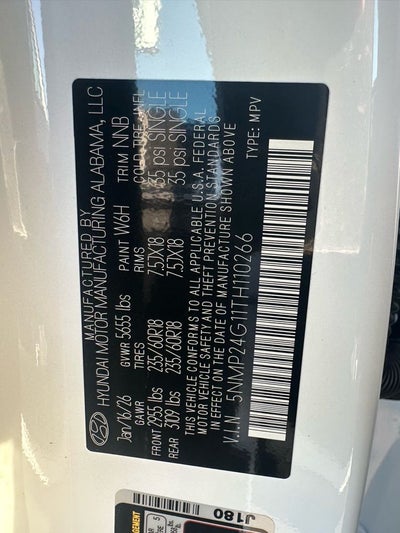 2026 Hyundai SANTA FE HYBRID SEL