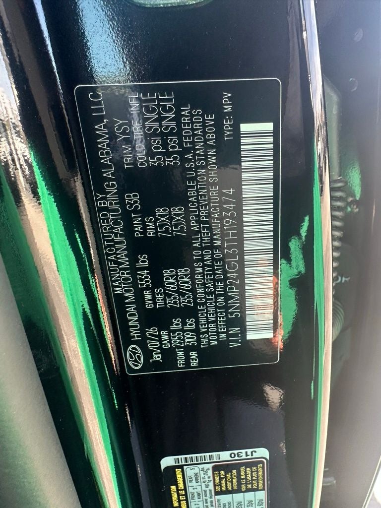 2026 Hyundai SANTA FE SEL