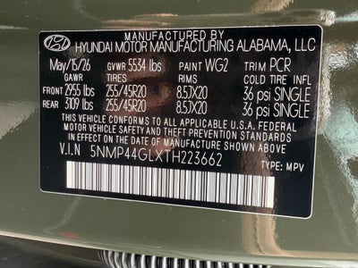 2026 Hyundai SANTA FE Limited
