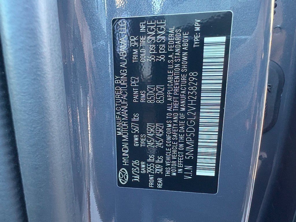 2027 Hyundai SANTA FE Calligraphy