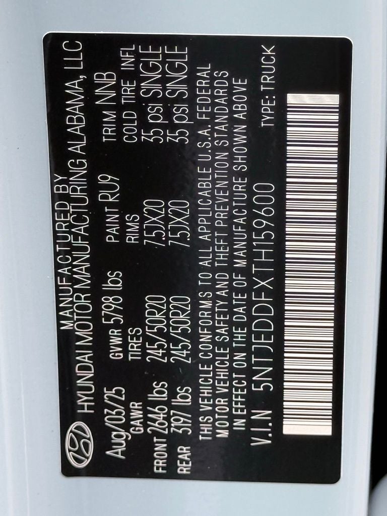 2026 Hyundai SANTA CRUZ Limited