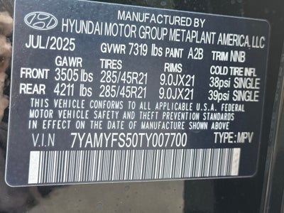 2026 Hyundai IONIQ 9 Performance Calligraphy