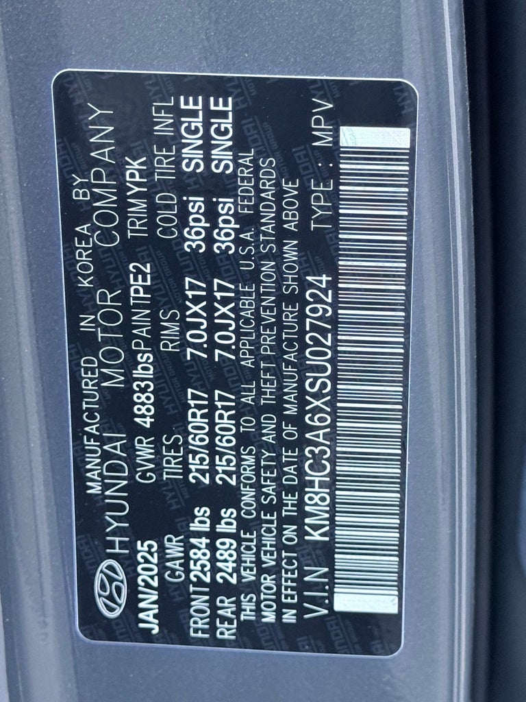 2025 Hyundai KONA ELECTRIC SEL