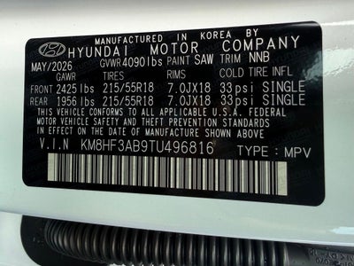 2026 Hyundai KONA SEL Sport