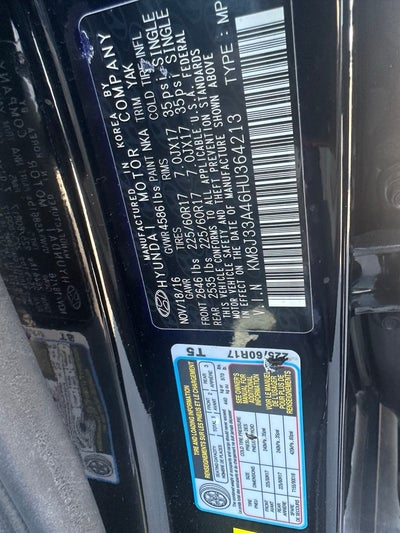 2017 Hyundai TUCSON SE Plus