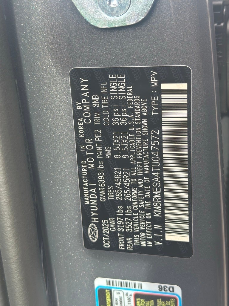 2026 Hyundai PALISADE HYBRID Calligraphy