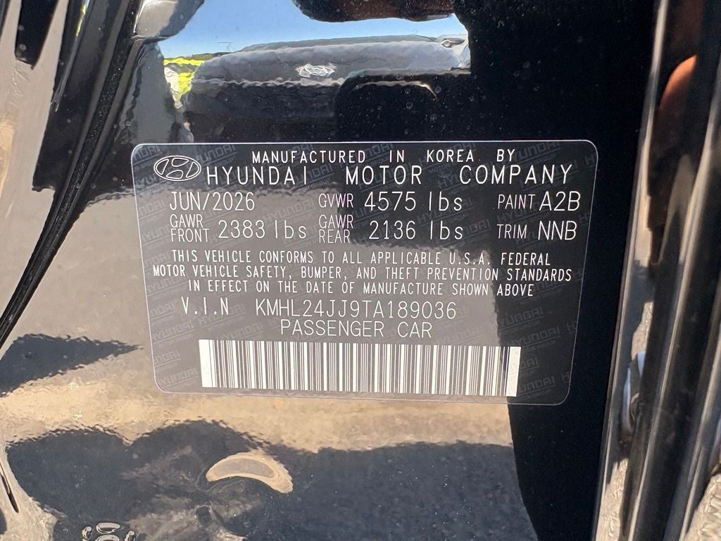 2026 Hyundai SONATA HYBRID Blue