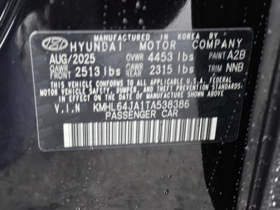 2026 Hyundai SONATA SEL Sport