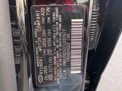 2026 Hyundai ELANTRA Limited