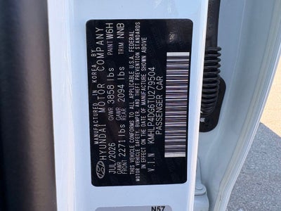 2026 Hyundai ELANTRA Limited