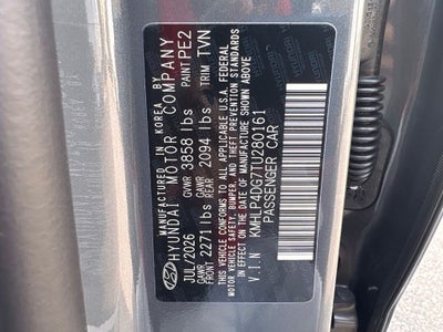 2026 Hyundai ELANTRA Limited