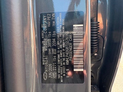 2026 Hyundai ELANTRA Limited