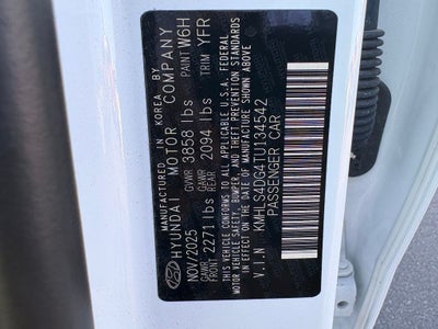 2026 Hyundai ELANTRA SEL Sport