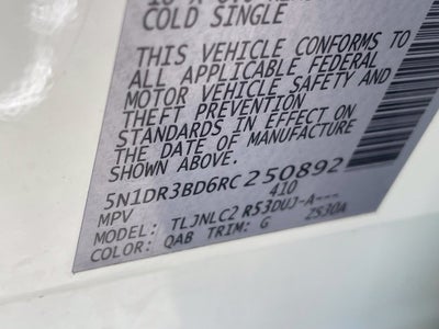 2024 Nissan Pathfinder Rock Creek