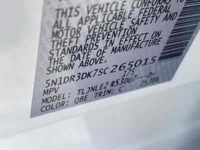 2025 Nissan Pathfinder Platinum