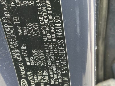 2025 Hyundai TUCSON SEL