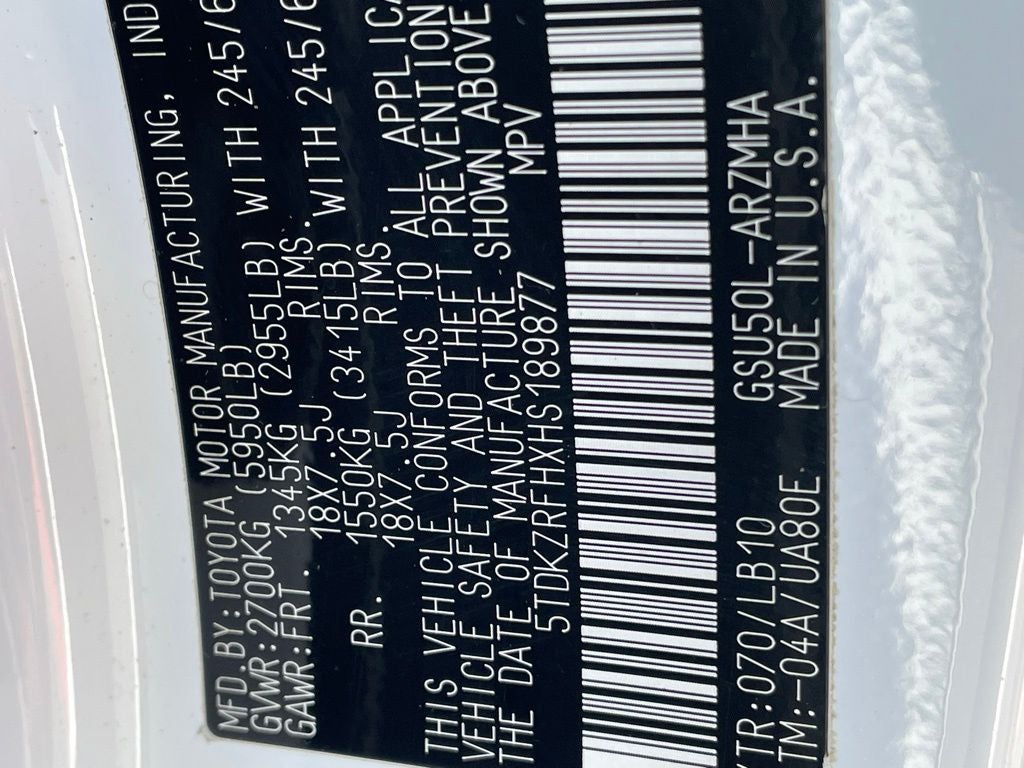 2017 Toyota Highlander XLE