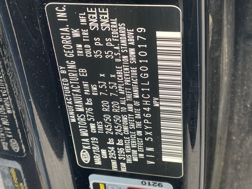 2020 Kia Telluride S