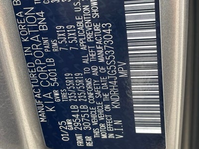 2025 Kia Sorento Hybrid EX