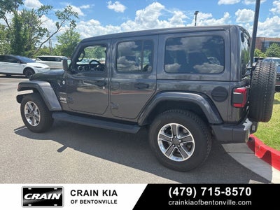 2020 Jeep Wrangler Unlimited Sahara - 4WD / SKY ONE TOUCH / ONE OWNER