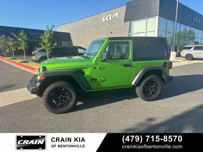 2025 Jeep Wrangler Sport - 4WD / CLEAN CARFAX / ONE OWNER