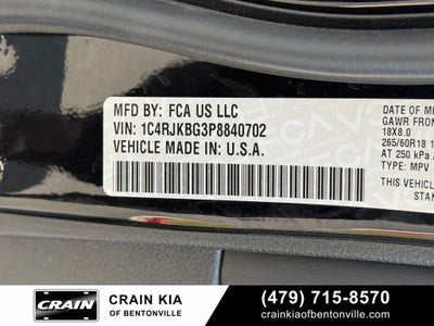 2023 Jeep Grand Cherokee L Limited - 4WD / PANO ROOF / ONE OWNER