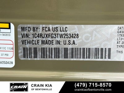 2026 Jeep Wrangler Rubicon X - 4WD / SKY ONE TOUCH / CLEAN CARFAX