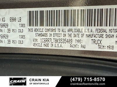 2019 RAM 1500 Classic SLT - 4WD / CLEAN CARFAX