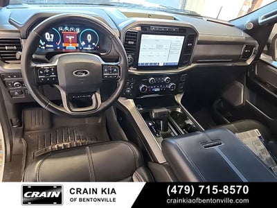 2023 Ford F-150 Platinum - 4WD / PANORAMIC SUNROOF / CLEAN CARFAX