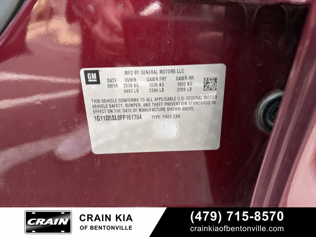 2015 Chevrolet Malibu LT 2LT - CLEAN CARFAX HISTORY