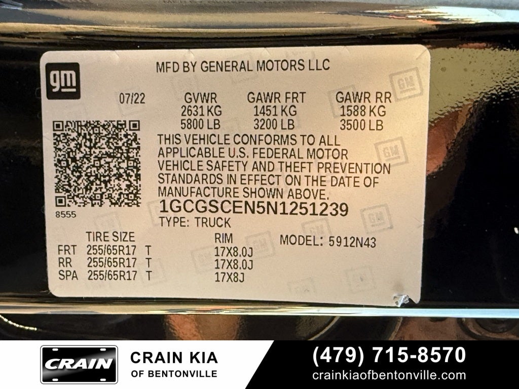 2022 Chevrolet Colorado LT