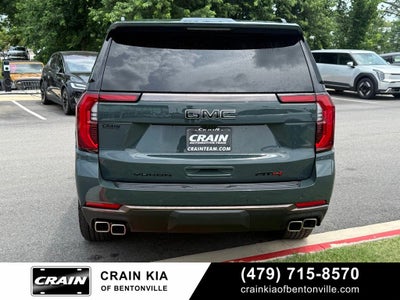 2026 GMC Yukon AT4 Ultimate - 4WD / PANORAMIC SUNROOF / ONE OWNER