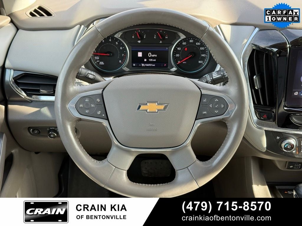 2021 Chevrolet Traverse Premier - CARFAX ONE OWNER