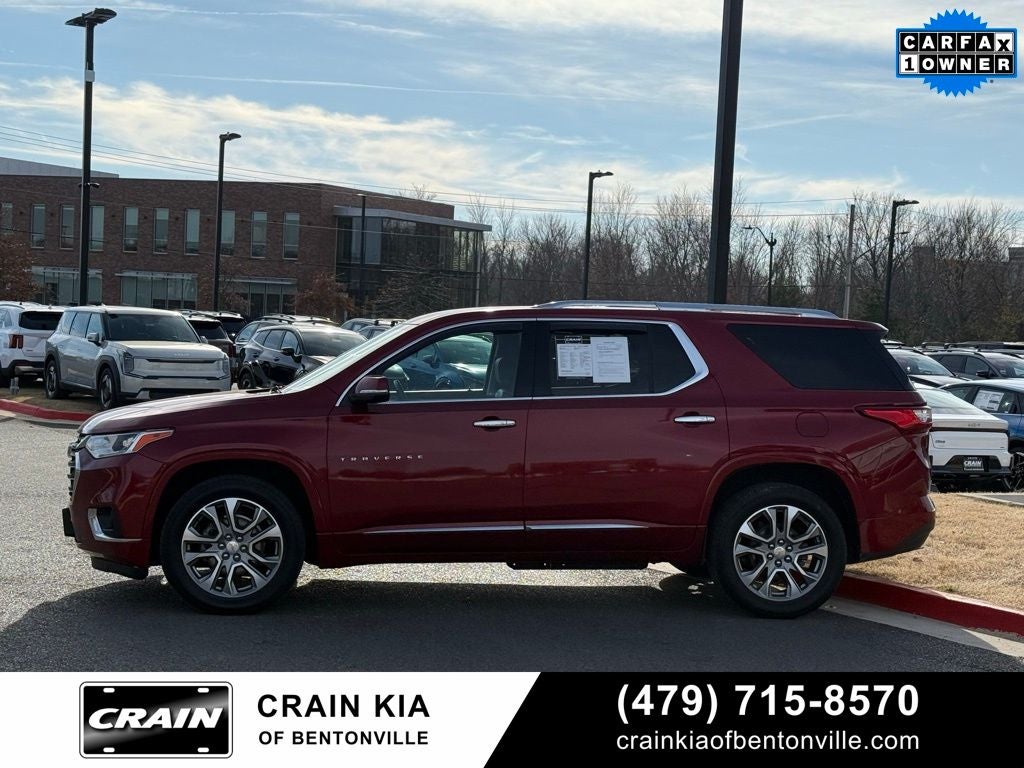 2021 Chevrolet Traverse Premier - CARFAX ONE OWNER