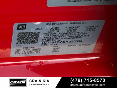 2023 GMC Sierra 3500HD Pro - 4WD