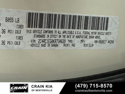 2019 Chrysler Pacifica Touring L Plus