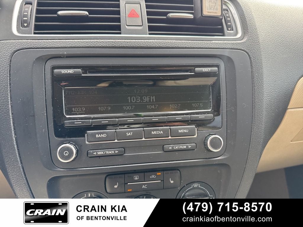 2012 Volkswagen Jetta 2.5L SE - WHOLESALE / AS-IS