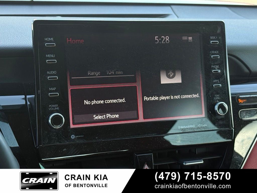 2021 Toyota Camry XSE - PANORAMIC SUNROOF / RED INTERIOR