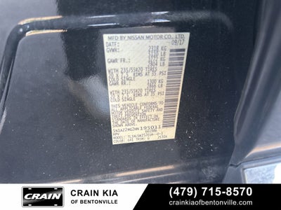 2017 Nissan Murano Platinum - PANORAMIC SUNROOF / CLEAN CARFAX