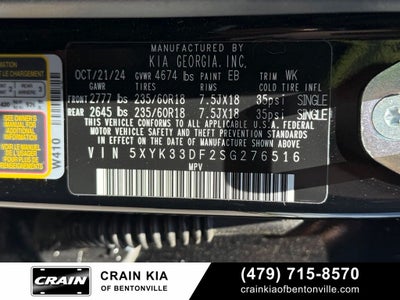 2025 Kia Sportage EX - KIA CPO / CLEAN CARFAX / ONE OWNER