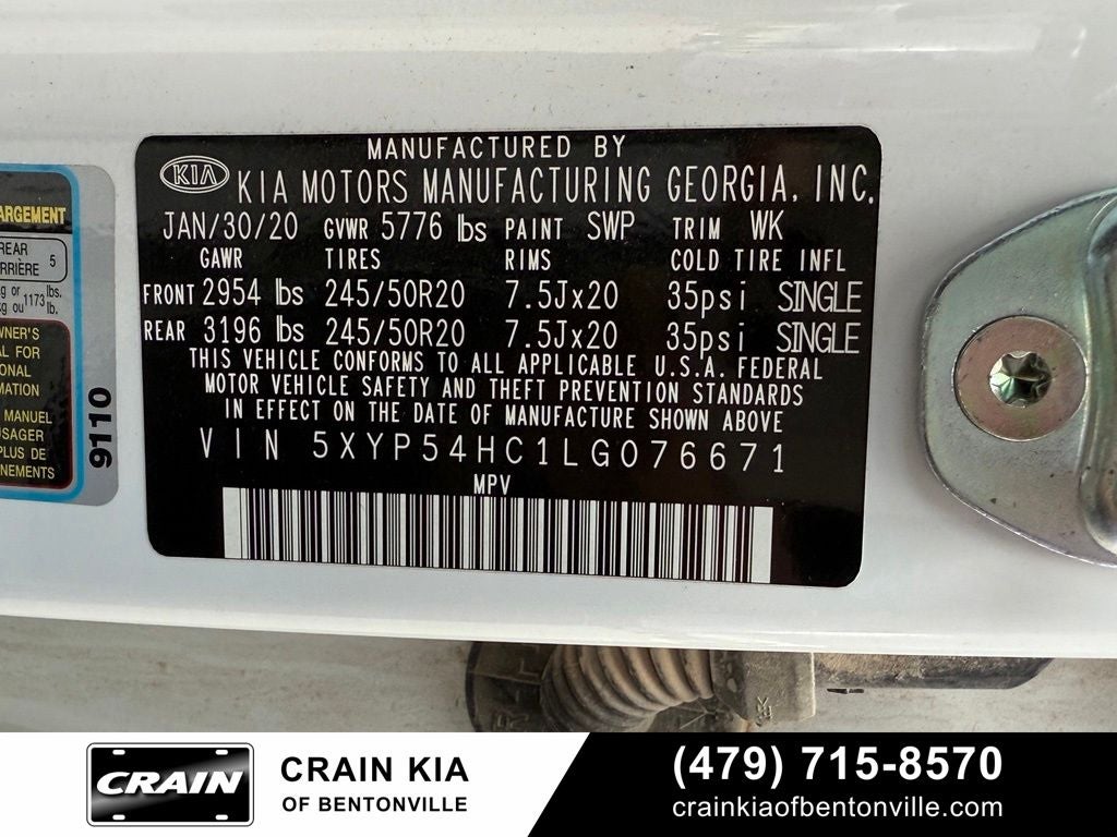 2020 Kia Telluride SX - CLEAN CARFAX