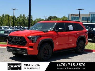 2023 Toyota Sequoia TRD Pro - 4WD / PANORAMIC SUNROOF / ONE OWNER
