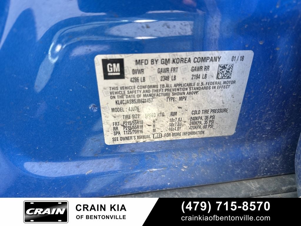 2018 Buick Encore Preferred - CARFAX ONE OWNER