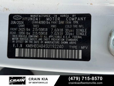 2025 Hyundai KONA SEL - CLEAN CARFAX / ONE OWNER