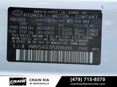 2023 Hyundai PALISADE Limited - SUNROOF / CLEAN CARFAX