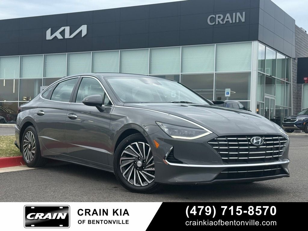 2022 Hyundai SONATA HYBRID Limited - CLEAN CARFAX / 51 HWY MPG / SOLAR PANEL ROOF